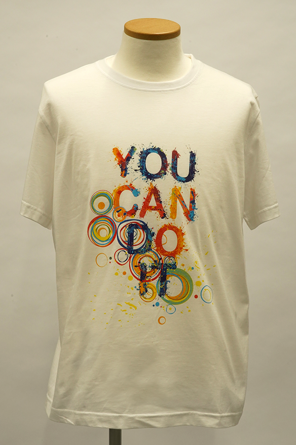 QS2536サンプルTシャツ(You Can Do It)